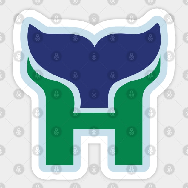 Carolina whalers Sticker by MAS Design Co